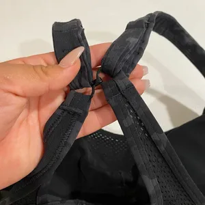 CRZ Yoga Black Camo Sports Bra XL Medium Support Activewear thumbnail 4