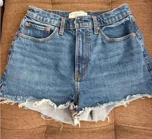 Abercrombie Curve Love Jean Shorts thumbnail 1