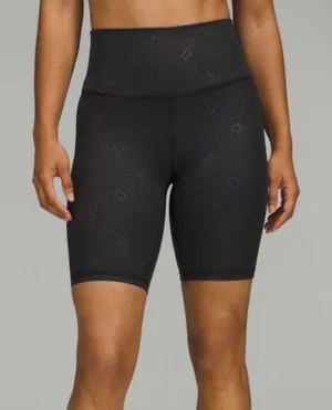 Lululemon Align High Rise‎ Shorts Women's 6 Black Yogo 8" Yoga Workout Stretch thumbnail 1