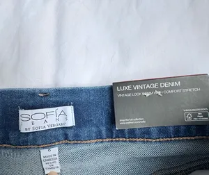Sofia Jeans Sofia Vergara Margot Wide Leg Jeans Size 8 NWT Super High Rise thumbnail 12