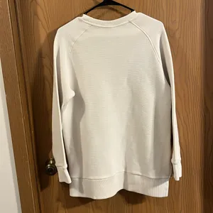 Varley‎ Mae Boyfriend Oversized Sweat Pullover in Egret Small thumbnail 11
