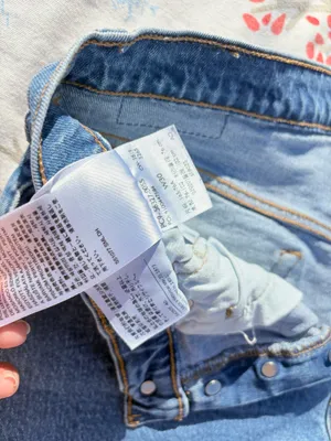 Levi’s 501 Denim Shorts Button Fly thumbnail 3