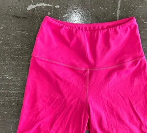 Amazon Hot Pink High-Waisted Biker Legging Shorts thumbnail 2