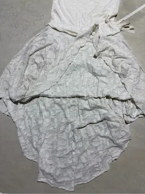 Free people FP Beach Women's Cream boho cotton Dress small thumbnail 10