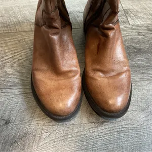 Steve Madden Arries Cognac Leather Riding Boot Size 7.5 thumbnail 5