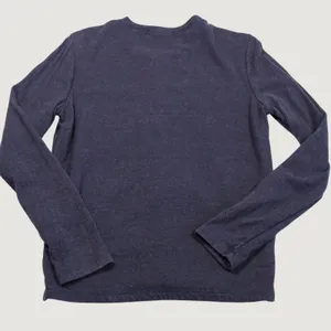 Marine Layer Henley Top Women Small Charcoal Grey Long Sleeve Button Neck Shirt thumbnail 2