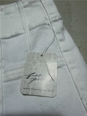 We the free people NWT Women’s White Flared Jeans 30 MARKS MSRP$98 thumbnail 8