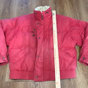 Vintage Bogner‎ Red Goose Down Puffer Ski Jacket USA Made Womens EUR 36 Retro thumbnail 5
