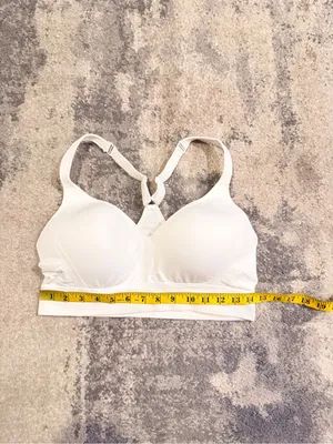 BCG White Sports Bra thumbnail 5