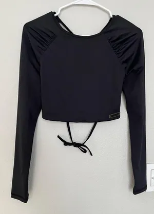 Bo+tee Long Sleeve Workout Top  thumbnail 1