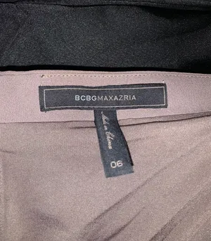 BCBGMAXAZRIA Tan Formal/ Prom Dress thumbnail 5