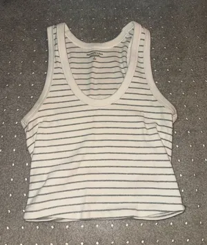 Abercrombie and fitch essential ribbed tank thumbnail 1