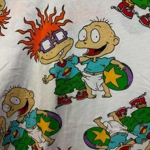 Nickelodeon Tommy and Chucky Rugrats All Over Tshirt size XL thumbnail 2