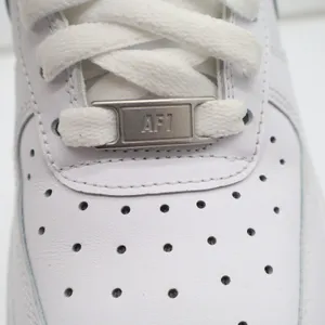 Nike Air Force 1 07 Womens 6.5 White Low Top Sneakers 315115-112 Triple White thumbnail 4