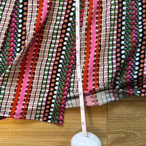 Laundry by‎ design multicolor polka dot dress with tie size small thumbnail 6