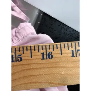 Old Navy The Occasion Pink Bubble Hem Mini‎ Dress Tie Strap Tall Medium 303 thumbnail 5