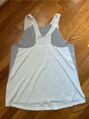 Nike Women’s Gray Performance Dri-fit  Top large thumbnail 2