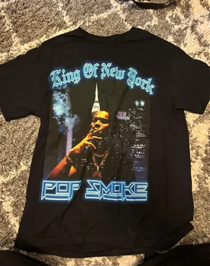 Pop Smoke Urban Outfitters Rap Shirt thumbnail 1