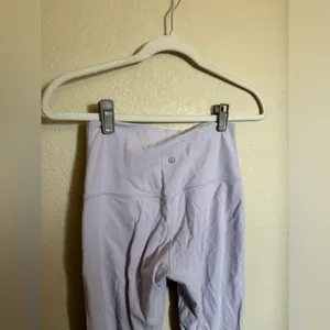 Lululemon align High-rise pant 28”‎ in lilac ether size 6 thumbnail 4