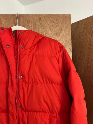 Eddie Bauer Red 650 down puffer jacket  thumbnail 3