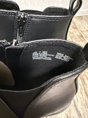 Women’s Sonoma Black Leather Chelsea Ankle Boot Size 7 thumbnail 12