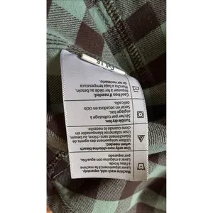Carhartt Flannel Shirt Size M Blue Plaid Soft Fitted thumbnail 6