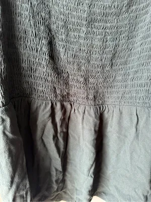 Old Navy Women’s Smocked Peplum Blouse Puff Sleeve Cottagecore Boho Fairy Green XXL thumbnail 2