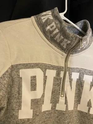 Victoria's Secret PINK Half-zip Sweatshirt thumbnail 3