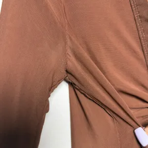 Free People Women Lucky Mesh Shirtee Top XS Brown‎ Mesh Ruched Button Up thumbnail 8