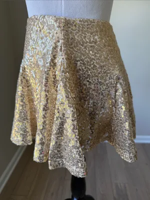 Lucy In The Sky Sequin Flare Skirt thumbnail 3