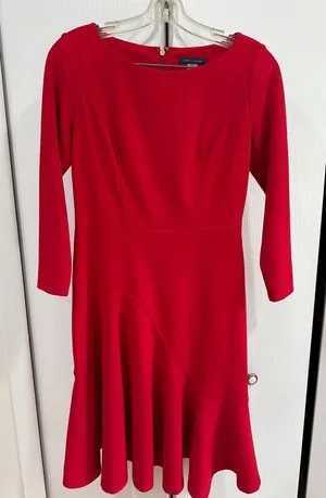 Tommy Hilfiger red dress thumbnail 1