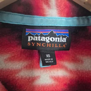 Patagonia Synchilla Wild Desert Lightweight Snap-T Fleece Pullover Rare Size XS thumbnail 5