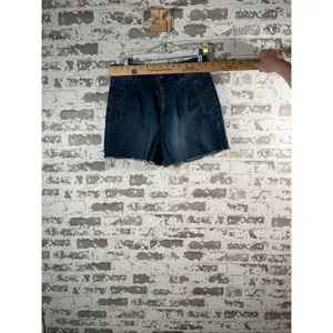 American Eagle | women mom short denim thumbnail 7