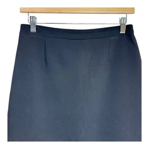 Zara‎ Pencil black skirt size medium office work wear thumbnail 4