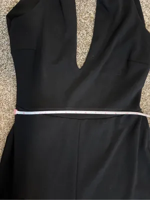 Black Lulus Thinking Out Loud Black Backless Jumpsuit Size S thumbnail 13