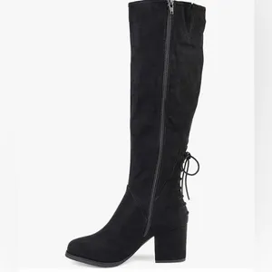 Lee JOURNEE Collection Leeds Black Knee High Boots Size 9 thumbnail 2