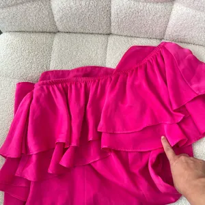 Show Me Your MuMu Women's size Small Brooke Mini Dress Hot pink‎ One Shoulder thumbnail 9