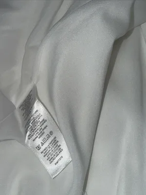 NWOT Ann Taylor Belted Shift Dress Linen Blend White SZ-10 thumbnail 5