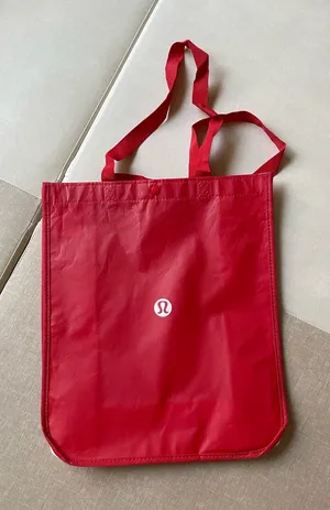 Lululemon Shopping Tote Bag - Large thumbnail 1