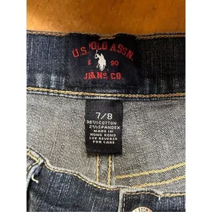 US Polo Assn. Jeans Women's 7/8 Blue Cotton Blend (4593) thumbnail 7