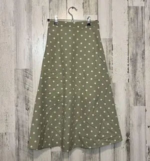 Green maxi skirt Green thumbnail 2