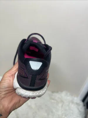 Brooks Ghost 12 Women's Black and Magenta Running Sneakers thumbnail 5