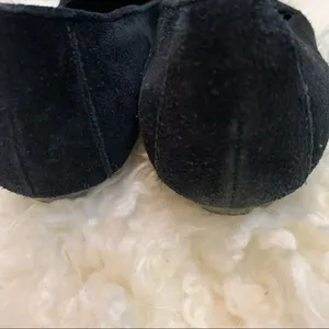 Talbots Black Suede Pointed Toe Loafer thumbnail 3