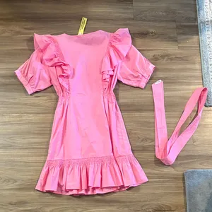 Boutique Zara Pink Ruffle Sleeve Dress thumbnail 7