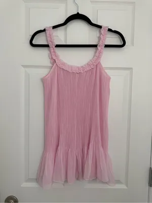Y2K Sabrina Carpenter Victoria Secret Babydoll Slip Small Pink Rare Coquette 00s thumbnail 3