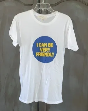 URBAN𝅺 Outfitters I can be very friendly tee -M New thumbnail 1