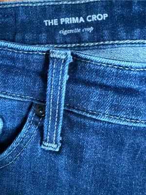AG Adriano Goldschmied The Prima Mid Rise Cigarette Jeans Women’s 28R Dark Wash thumbnail 3