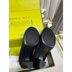 Bernie Mev Women Doll Block Heel Sock Ankle Booties Size 9.5-10 thumbnail 4