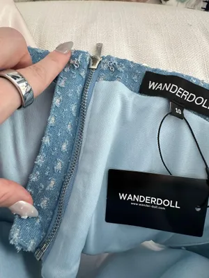 Wanderdoll Sparkle Denim Set thumbnail 12