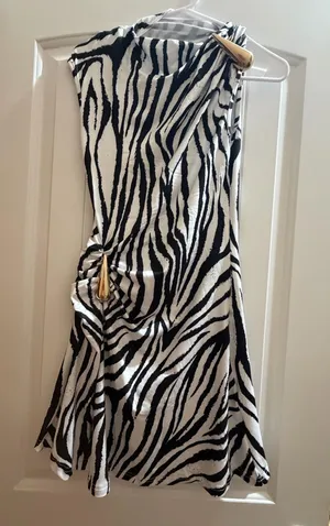 Zebra dress Multiple thumbnail 1